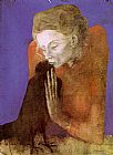Woman with a Crow by Pablo Picasso